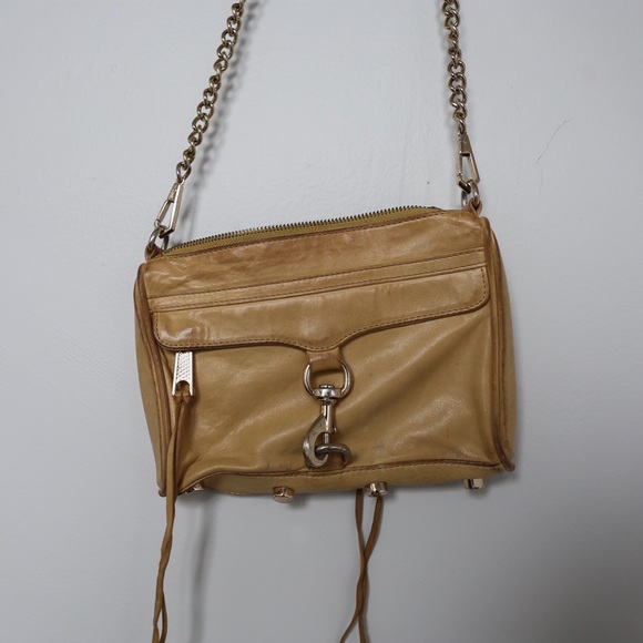 Rebecca Minkoff Handbags - Rebecca minkoff leather crossbody in sand color